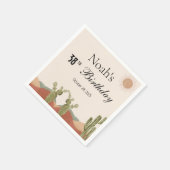 Serviette En Papier Birthday (Coin)