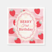 Serviette En Papier Birthday Party napkins (Devant)