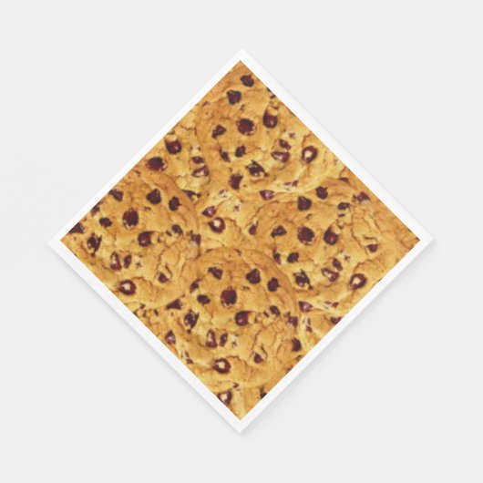 Serviette En Papier biscuits à puce au chocolat (Coin)