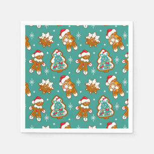 Serviette En Papier Biscuits de Noël au gingembre