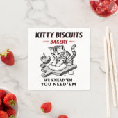 Serviette En Papier Biscuits Kitty Boulangerie (En situation)
