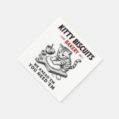 Serviette En Papier Biscuits Kitty Boulangerie (Coin)