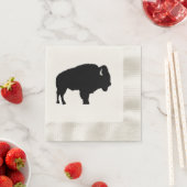 Serviette En Papier Bison américain (En situation)