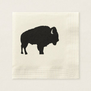 Serviette En Papier Bison américain
