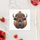 Serviette En Papier Bison / Buffle (En situation)