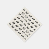 Serviette En Papier Bison d'Amérique (Coin)