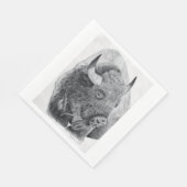 Serviette En Papier Bison d'Amérique (Coin)