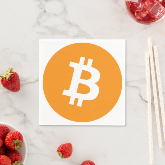 Serviette En Papier Bitcoin (En situation)