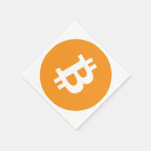 Serviette En Papier Bitcoin (Coin)