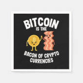 Serviette En Papier Bitcoin Is (Devant)