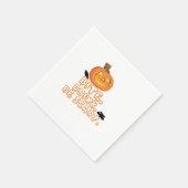 Serviette En Papier Bite Drink Be Effrayant Halloween (Coin)