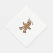Serviette En Papier Bite Me Gingerbread Funny Cookie Christmas Thanksg (Coin)