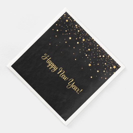Serviette En Papier Bites & Bubbly New Years Eve (Coin)