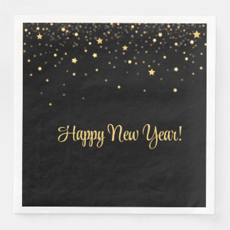 Serviette En Papier Bites & Bubbly New Years Eve