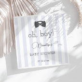 Serviette En Papier Bitty Bow Oh Boy Baby shower