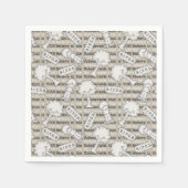 Serviette En Papier BITUB Motif (Croyez en l'incroyable) (Devant)