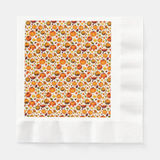 Serviette En Papier "Bizarre Citrouille papier serviettes en papier.