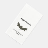 Serviette En Papier Black Bat Halloween (Coin)