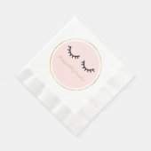 Serviette En Papier Black Eyelashes (Coin)