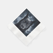 Serviette En Papier Black German Shepherd (Coin)