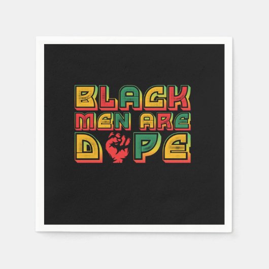 Serviette En Papier black_men_are_dope_01 (Devant)