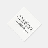 Serviette En Papier Black Tassel Worth Hassle Graduation (Coin)