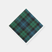 Serviette En Papier Black Watch Tartan Restored (Coin)