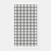 Serviette En Papier Black & White Pattern Paper Napkin Guest Towel (Devant)