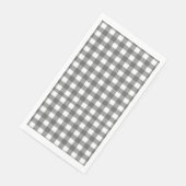 Serviette En Papier Black & White Pattern Paper Napkin Guest Towel (Coin)