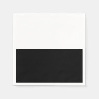 Black & White Split Demi-Anniversaire Chic Party