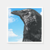 Serviette En Papier Blackbird La fête du Corbeau (Devant)