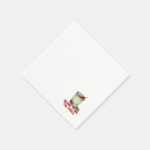 Serviette En Papier Blâmez-Le Sur Les Serviettes Margs (Coin)