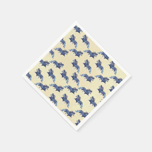 Serviette En Papier Blámóða (Coin)