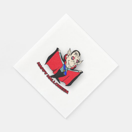 Serviette En Papier Blanc standard déjeuner Napkin/Vampire (Coin)