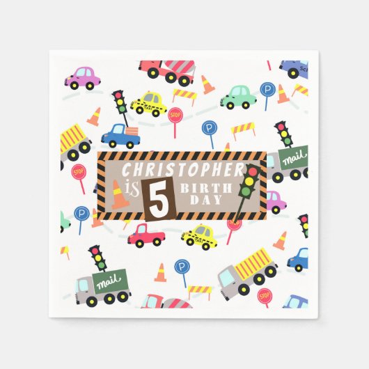 Serviette En Papier Blanc transport (Devant)