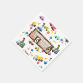 Serviette En Papier Blanc transport (Coin)