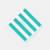 Serviette En Papier Blancs et Mariage Nautique de couleur modifiable (Coin)