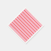 Serviette En Papier Blancs rouges roses d'été (Coin)