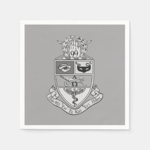Serviette En Papier Blason de Kappa Psi