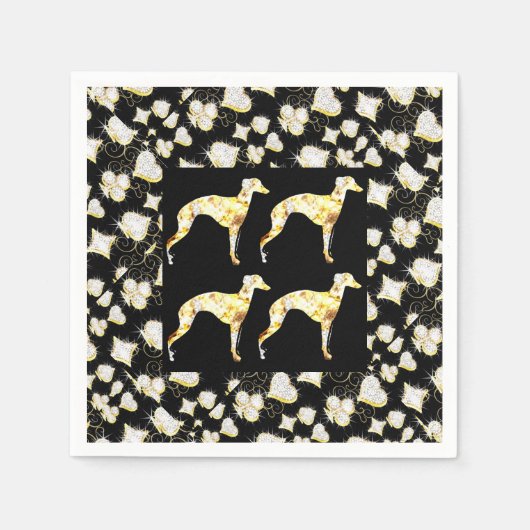 SERVIETTE EN PAPIER BLÉ GREYHOUND (Devant)