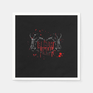 Serviette En Papier Blegh Breakdown, Skeleton Heart Hands, Emo Band, S
