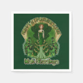 Serviette En Papier Blessures irlandaises Saint Patrick's Day Napkins (Devant)
