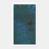 Serviette En Papier bleu (Devant)