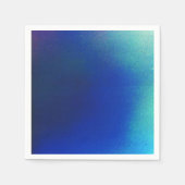 Serviette En Papier Bleu à Aqua Cocktail serviettes (Devant)