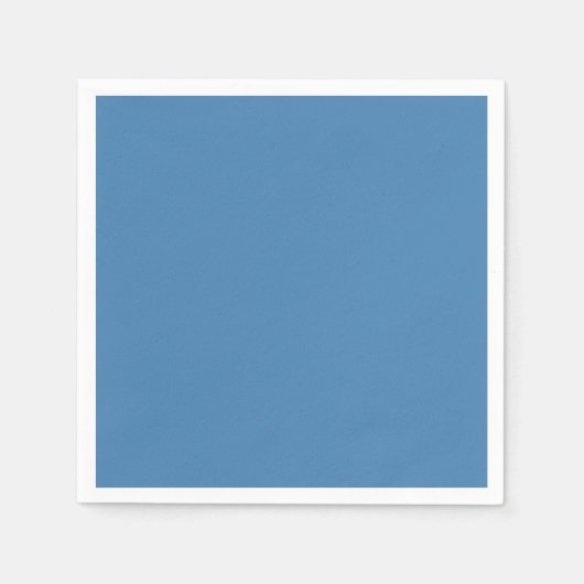 Serviette En Papier Bleu acier (Devant)
