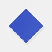 Serviette En Papier Bleu bleu (couleur solide) (Coin)