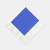 Serviette En Papier Bleu bleu (couleur solide) (Coin)
