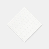 Serviette En Papier Bleu clair blanc minuscule pois élégant chic (Coin)