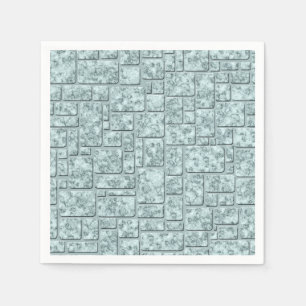 Serviette En Papier Bleu clair, loft