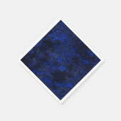 Serviette En Papier Bleu cobalt (Coin)